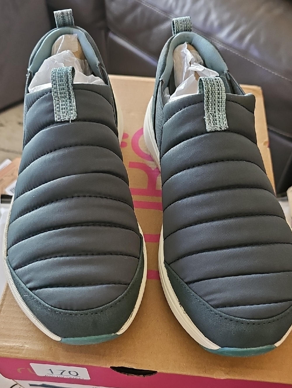 Ryka Size 6M Dark SAGE green Athletic Sneaker Lightweight Size New